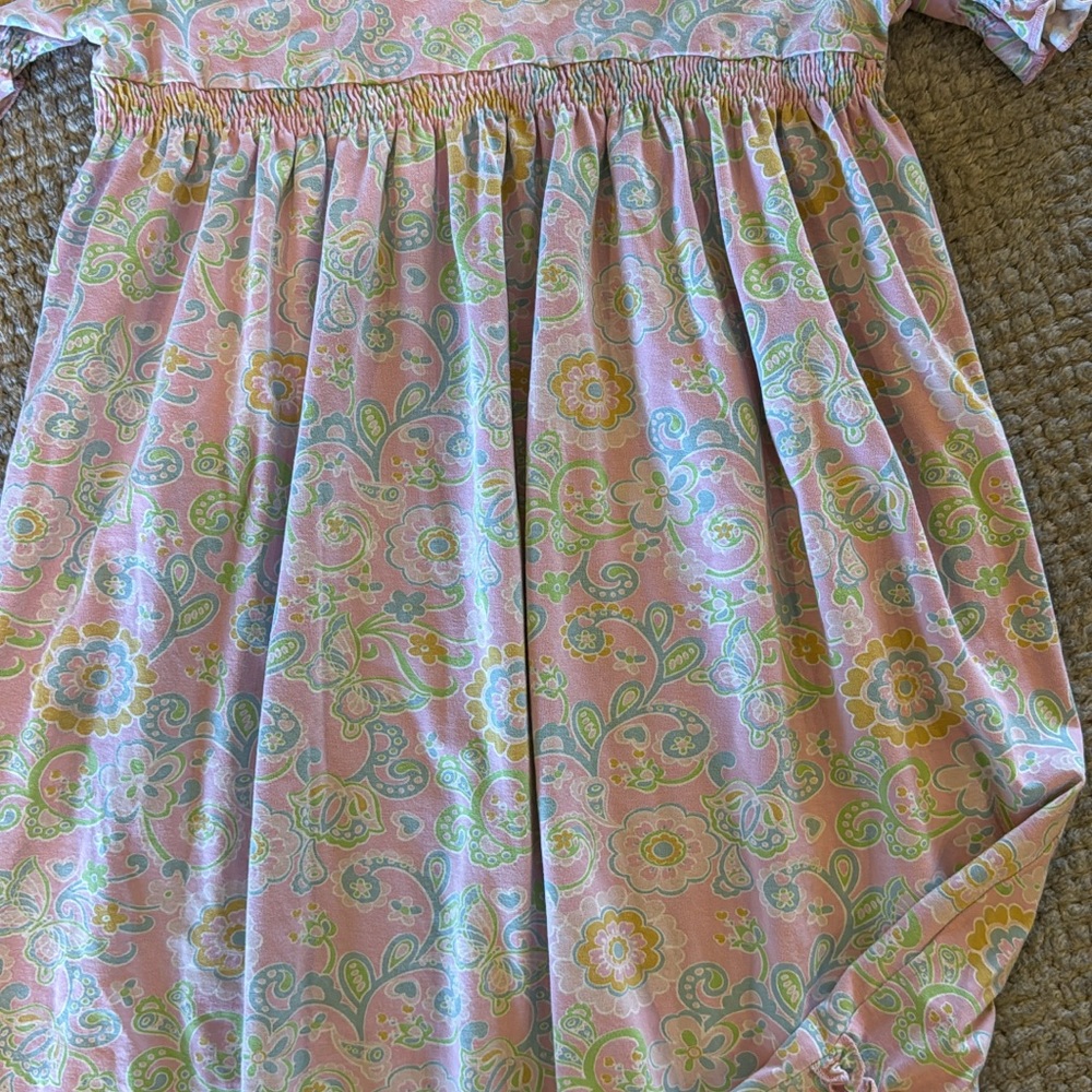 Matilda Jane Pink and Green Floral Dress